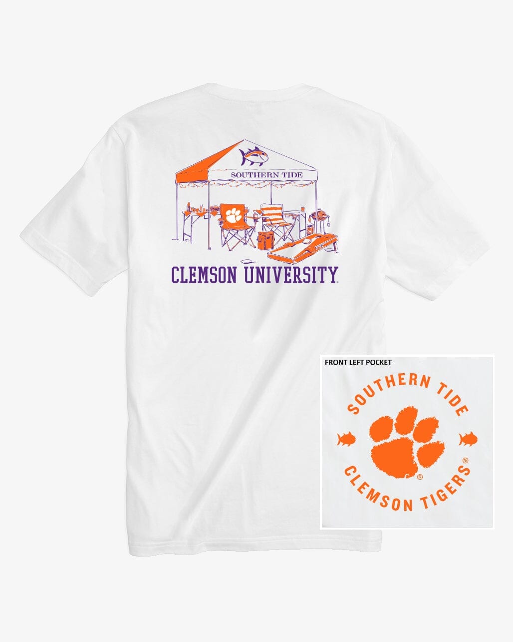 Clemson Tigers Tailgate Time T-Shirt